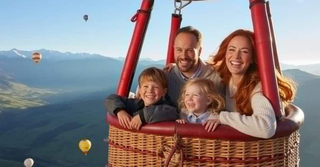 family-hot-air-balloon-captions