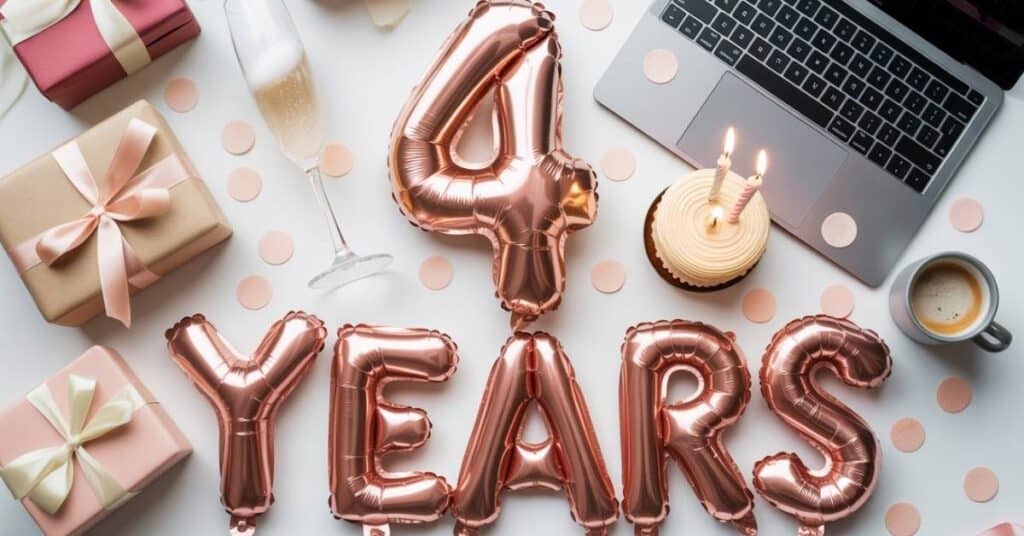 best-four-year-anniversary-instagram-captions-business