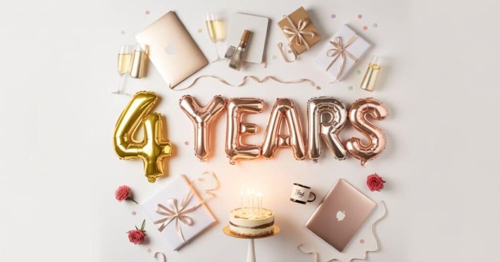 cute-four-year-anniversary-instagram-captions-business